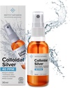 Colloidal Silver Pocket Spray 40 PPM 1/3 fl oz ● Ecocert Cosmos Natural ● Overlegen konsentrasjon, mindre partikler = bedre resultat ● sertifisert av 3 Uavhengige Laboratories