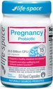 Life-Space Graviditet Probiotic, 25.5 milliarder CFU & 15 Strains Probiotic for kvinner, klinisk bevist for mammas og babys digestive, immune og hud helse, 50 kapsler
