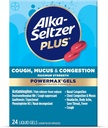 Alka-Seltzer Plus Maksimal styrke Cough, Mucus & Congestion Powermax flytende geler, rask og effektiv bryst kongestiv relief, Cough Suppressant, for voksne og barn 12 år og eldre 24 count