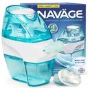 Navage Starter Bundle - Nasal Irrigation System - Saline Nasal Rinse Kit med 1 Navage Nese Cleaner og 30 Salt Pods