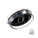 Lashify Curl 8mm Gossamer Eyelash utvidelser Påfyll, Minx Farge, DIY Falske Lasjer for et naturlig utseende