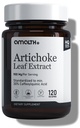 Amalth Artichoke Leaf Ekstrakt 120 Veg Kapsler -20% Koffeoylkinsyre Standardisert ekstrakt - støtter lever og digestion ikke-GMO Glutenfri
