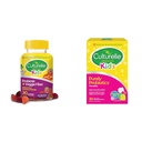 Culturelle Daily Probiotic for Kids + Veggie Fiber Gummies (Alder 3+) - 30 Antall og barn Chewable Daily Probiotic for Kids, Alder 3+, 30 greve, #1 Pediatrician-Recommend