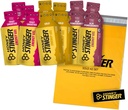 Honning Stinger Organic Energy Gels – Variety Pack med klistremerke – 12 greve – 4 av hver Flavor – Energikilde for enhver aktivitet – Acai Pomegranate, gull og frukt Smoothie
