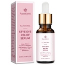 Roycederm Stye Eye Treatment Serum: Naturlig Stye Remover for Stye Chalazion og Blepharits - Sikker og rask relief (0,68 Fl Oz (pakke med 1))