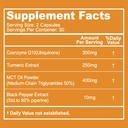 CoQ10 300mg Kapsler, Vegansk Supplement for energiproduksjon, ikke-GMO, Glutenfri - 60 Veggie Kapsler