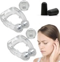 Tinnitus relief for ringing ører, akupeace tinnitus relief enhet, akupeace anti tinnitus relief øreklipp, enhet for å stoppe ørering (1pair)