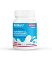 Melkeaid Lactase Enzyme Chewable tabletter for Laktose Intolerance Relief | forhindrer gass, Bloating og diarrea | Hurtigvirkende Dairy Digestive Supplement (60 tabletter, bringebær)
