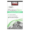 Force Factor ProbioSlim + Prebiotic Fiber vekttap Supplement for kvinner og menn, Probiotiske og prebiotiske Digestive Helse støtte med grønn te ekstrakt og Psyllium Husk Fiber, 120 kapsler