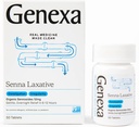 Genexa Senna Laxative Tabletter | Uregelmessighet og parabol relief | Effektiv Gentle, Overnatting Laxativ | Gratis fra Talc | Certified Organic & Non-GMO | 50 Tabletter