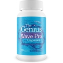 The Genius Wave Pro Capsules - Våre beste hjerne kosttilskudd for minne og fokus - minnevitaminer for hukommelse og hjerne fokus - minnefokus Supplement for hjernen - minnevitaminer hjerne for kvinner og menn