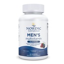 Nordic Naturals Men's Multivitamin Gummies, Blandet Berry - 60 Gummies - Støtte for Sunn Bones, Blodfartøyer, Energi & Immunitet - Ikke-GMO, Vegetarisk - 30 Services