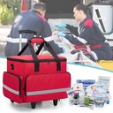 CURMIO Rolling Medical Bag Med Hjul