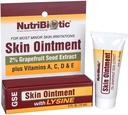 NutriBiotic – Huden Ointment .5 Fl Oz | med GSE, Lysin, Beeswax, Echinacea, Goldenseal, Vitamin E & mer | for mindre hud irritasjoner og å støtte sunne stoffer | laget uten gluten & GMOs
