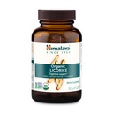 Himalaya Organic Licorice, 60 dagers forsyning - Digestive helsetilskudd for upset Mage Relief og anledninger Bloating og Heartburn - USDA Organic, Vegansk, Ikke-GMO, Ikke-DGL, Glutenfri, 60 Caplets