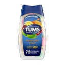 TUMS Ultra Styrke Antacid Tabletter for Chewable Heartburn Relief og syreindigering Relief, sortert frukt - 72 Telling