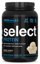 PEScience Velg Proteinpulver, Whey og Casein blanding, Clean Protein pulver for kvinner og menn, Lav kalori, Lav karbohydrat, Keto Vennlig, Glutenfri - Gourmet Vanilla - 27 Serveringer