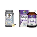 Garden of Life Organic Vegansk Sport Protein pulver, Vanilla - Probiotika, BCAA, 30g Plante Protein & Sink Kosttilskudd 30mg Høy Potens Rå Sink og Vitamin C Multimineral Supplement