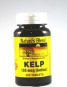 Naturens blanding Kelp 150mcg (Iodin), 200-fanen, (pakke med 2)