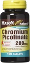 Mason vitaminer kromi Picolinat tabletter, 60 greve