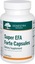 Genestra merker Super EFA Forte Kapsler | Fiskeolje formel for å støtte kognitiv, kardiovaskulær og felles helse | 60 Softgels