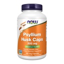 NÅ Mattilskudd, Psyllium Husk Caps 500 mg, ikke-GMO prosjektet verifisert, naturlig løselig fiber, intestinal helse*, 500 Veg Kapsler
