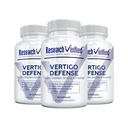 Forskning Verifisert Vertigo Defense - Soothe symptomer og støtte indre ørebalanse - vitamin D3, Ginger, Ginkgo Biloba, BioPerine - 180 kapsler