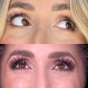 NutraLash av Nutralux Brow og Lash Grow Serum med organiske ingredienser For sensitive øyne - ikke-irriterende: Castor Olje (heksan gratis) + Vitamin E + Keratin + Biotin, Peptides, Swertia Japonica Extract, Pumpkin Seed Oil, Acorus Calamus Root Extract, Panax Ginseng Extract, Pentylen Glycol conditioning for hårvekst