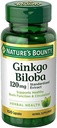 Naturens Bounty Ginkgo Biloba 120 mg, 100 kapsler (pakke med 4)