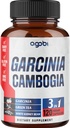 agobi 3in1 Garcinia Cambogia Extract Capsules - 11200mg Herbal Supplement for Body Health & Immune Support - Blandet med økologisk grønn te & hvit nynorskbønner - 120 Vegan Capsules - 2 måneders forsyning