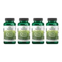 Swanson Turmeric & Black Pepper - Økologisk felles helse, hjertehelse, digestion, & lever støtte Supplement - Naturlig formel for forbedret biotilgjengelighet og absorpsjon - (60 Veggie Capsules) 4 Pack