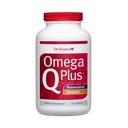 Dr. Sinatra Omega Q Plus Resveratrol og Turmeric - Omega-3 Supplement med CoQ10 støtte for sunn blodflyt og sunn inflammatorisk respons (90 dagers forsyning)