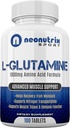L-Glutamine 1000mg Amino Acid Capsules Post Workout Recovery Supplement for immun, Digestiv og Gut Støtte Nitrogen Transporter for muskel gjenoppretting og utholdenhet for menn og kvinner ved Neonutrix Sport