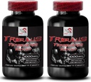 Naturlig Stamina Boost - TRIBULUS TERRESTRIS Extract - Styrke og aktivitetsstøtte, Energioptimering Formula, Plantebasert kraft, Kroppsytelsesblanding, Aktiv gjenoppretting, Energiflyt 2Bot 180Tabs