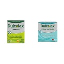 Dulcolax stimulerende Laxative tabletter (100 greve) Gentle Overnatting Accelerator Relief, Bisacodyl 5 mg & Stool Softener Laxative flytende Gel kapsler (100kt) for gentle Relief, Docusate Natrium 100mg