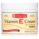 De La Cruz Vitamin E Cream moisturizer for ansikt og hals - Bevegelse hudpleie for alle hudtyper - laget i USA, 4 oz