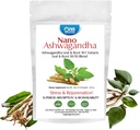 En Planet Nutrition Nano Ashwagandha Leaf & Root pulver 8 oz (227 Serveringer), 10:1 Ekstrakt, støtter mental klarhet, ikke-GMO, Vegansk, Glutenfri