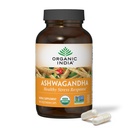 ORGANIC INDIA Ashwagandha Kapsler - Økologisk Ashwagandha Supplement - Vegansk Ashwagandha Root, Glutenfri, Kosher, Ikke-GMO, støtter Stress Relief, Energi og søvn - 180 Kapsler