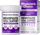 Legens CHOICE Menopause Probiotic Supplement for kvinner - Støtter Hormon Balance, Hot Flashes, Natt Sweats, Vekthåndtering, Bloating & Gut Helse - med svart cohosh, Resveratrol + - 45ct