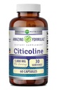Amazing Formler Citikolin Supplement | 1000 Mg Per Serving | Kapsler ikke-GMO | Glutenfri | laget i USA (1 pakke, 60 greve)