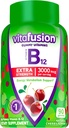 Vitafusion Elderbær Gummy Vitaminer 90ct Vitamin B12 Gummy Vitaminer Energimetabolisme Nervesystem Støtte 90ct
