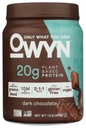 OWYN Bare hva du trenger plantebasert protein pulver, mørk sjokolade, 1,17 lbs