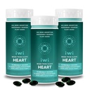 Iwi Life Heart Omega-3, 180 Softgels (90 Serveringer), Vegansk plantebaserte Algae Omega fettsyrer + EPA, hjerte helse støtte kosttilskudd, krill & fisk olje alternativ, ingen fiskelig ettersmak