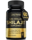Atlantis Nutrition Himalayan Shilajit Kapsler Formulerte med 20% Fulvic Acid | 10:1 Ekstrakt Gi 10 000 mg D.H.E. | USA laget | Himalayan Shilajit Supplement for menn og kvinner | 60 Kapsler