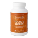 Dr Amen BrainMD fokus & energi - 120 kapsler - Mental utholdenhet Booster, fremmer konsentrasjon og oppmerksomhet - Koffeinfri, Glutenfri - 30 Services