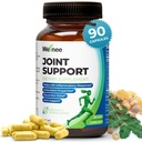 Wellnee Joint Support Supplement - Glucosamine Chondroitin MSM, Boswellia & Turmeric - Leives Joint Discomfort & Supports Fleksibilitet - Wellknee Joint Support - 90 Kapsler, 30 Services