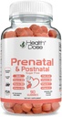 Helsedose Prenatal/Postatal Complex Supplement. Vitamin B6, B12, C, Sink. 90Ct