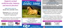 SU-PER DMG 3000 Horse Supplement - Trening og ytelse støtte væske - støtter normal kardiovaskulær immun- og muskelfunksjon - 1 Gallon, 4 måneders forsyning