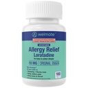 WELMATE - Allergy Relief - Loratadin 10 mg - 24 timers relief Antihistaminer - Ikke Drowsy - Runny Nese - Sneezing - kløende Nese & Throat - Vannige øyne - Innendørs & Utendørs Allergi Medisinering - 100 greve