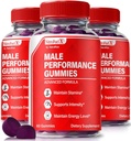 (3 Pack) Nitro brensel X Gummies - Offisiell Nitro brensel X Ultimate for menn, Nitro brensel X ME For ytelse og generell helse, alle naturlige NitroFuel X ME Gummy, NitroFuel X Ultimate Gomitas (180 Gummies)